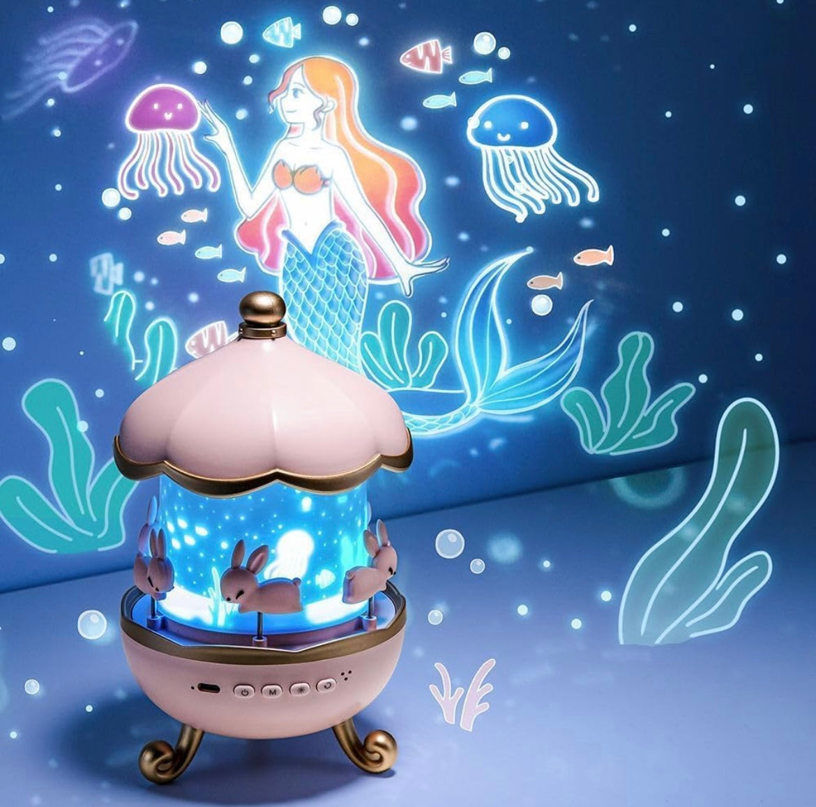 Zenlo™️ 360° Rotating Kids Night Light Projector
