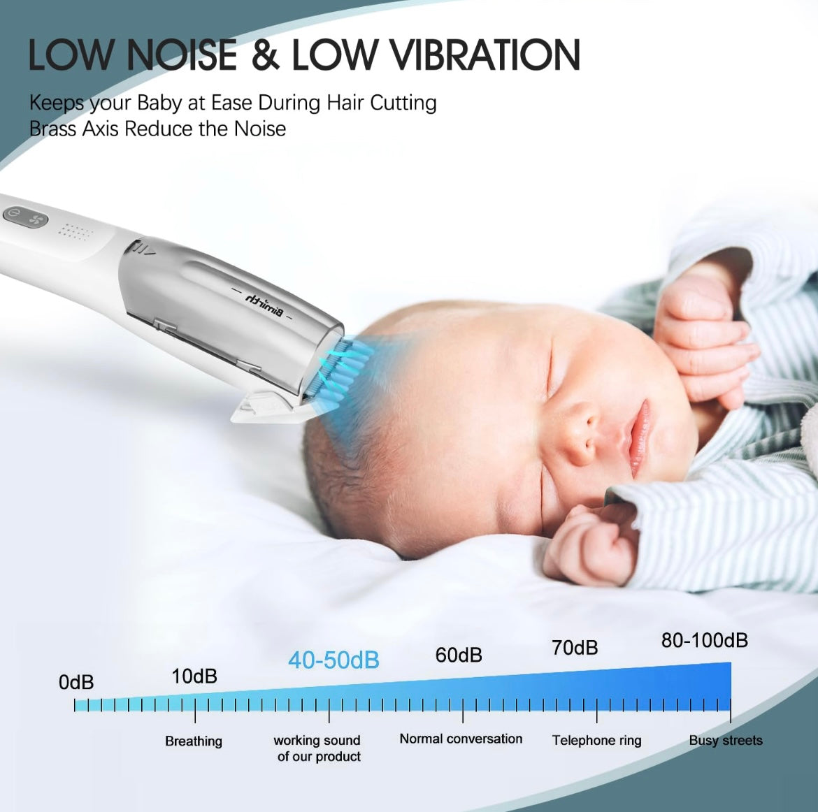 Zenlo™️ Baby Safe Vacuum Hair Trimmer