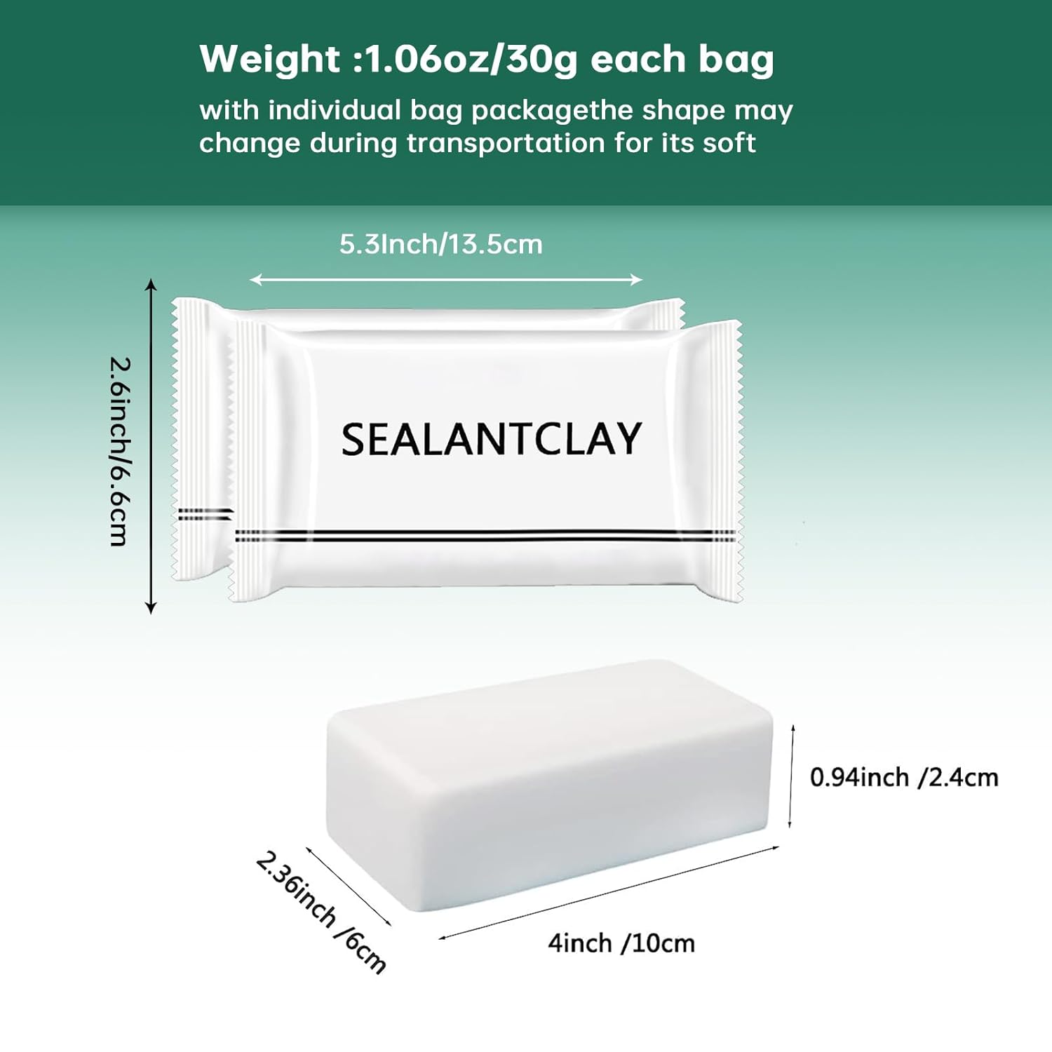 Zenlo™️ Waterproof White Sealing Repair Clay