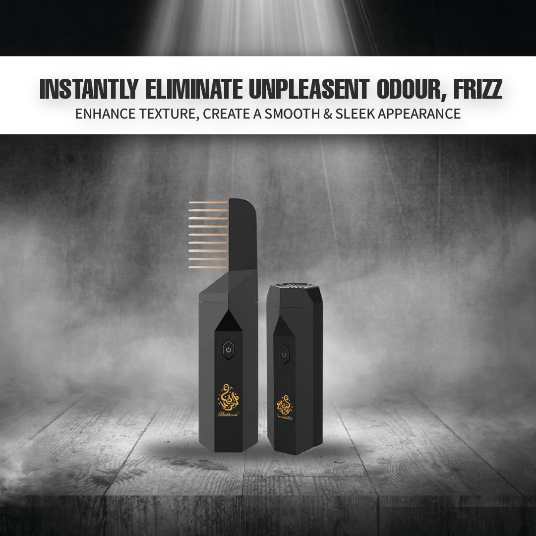 Zenlo™️ 2 in 1 Bakhour Incense Hair Comb & Diffuser (Bakhour Scents Included)