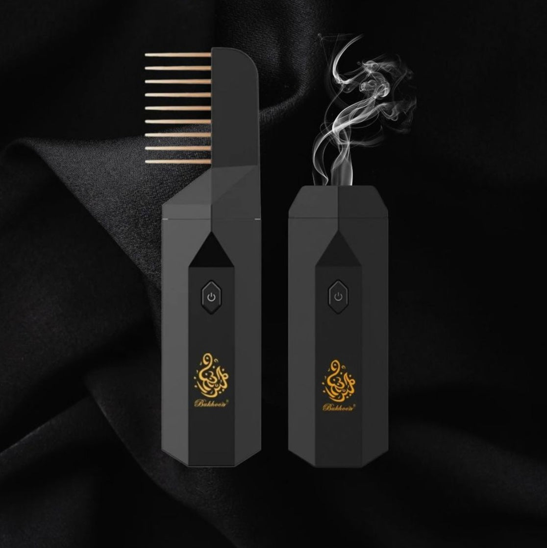 Zenlo™️ 2 in 1 Bakhour Incense Hair Comb & Diffuser (Bakhour Scents Included)