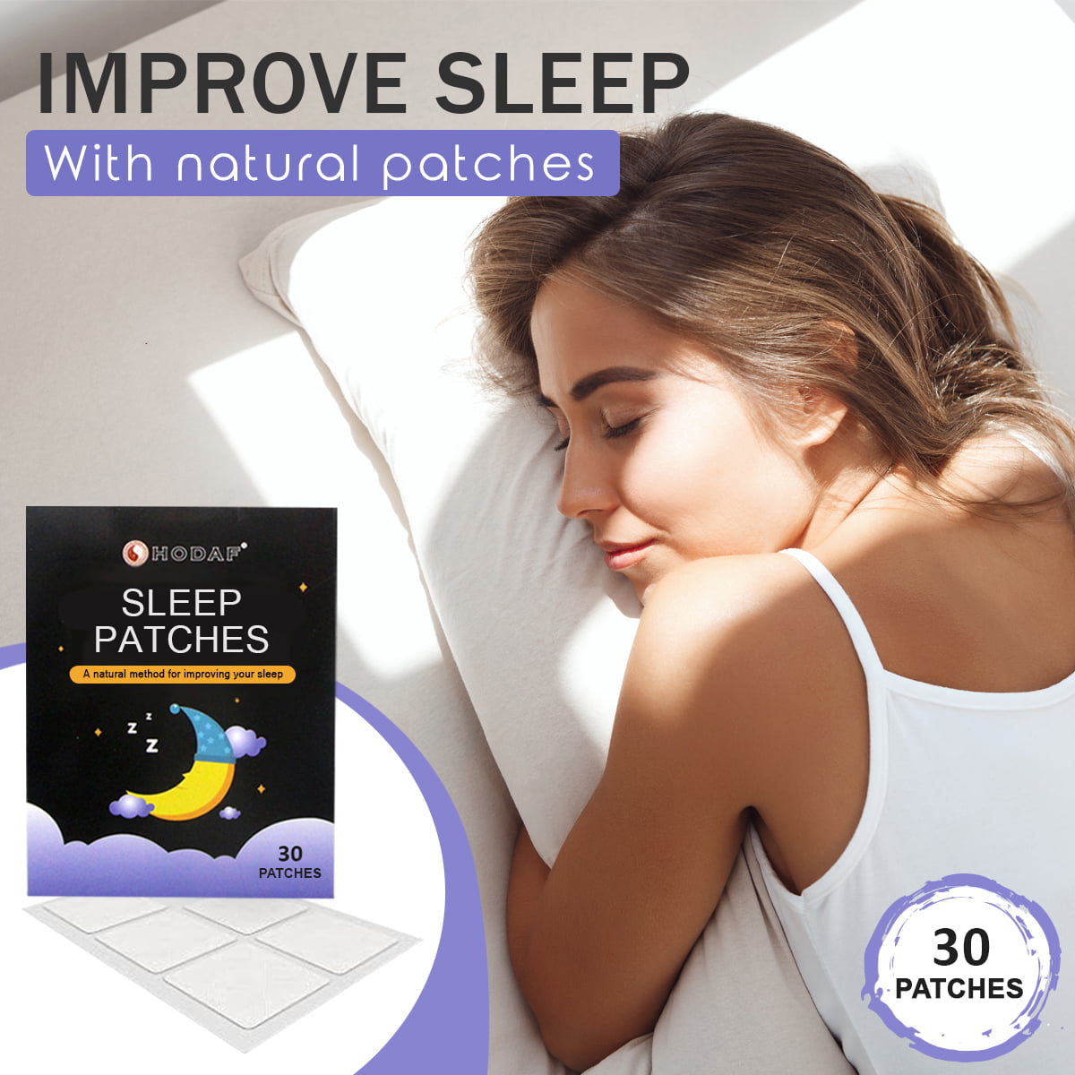 Zenlo™️ Natural Sleeping Patches (30 Patches)