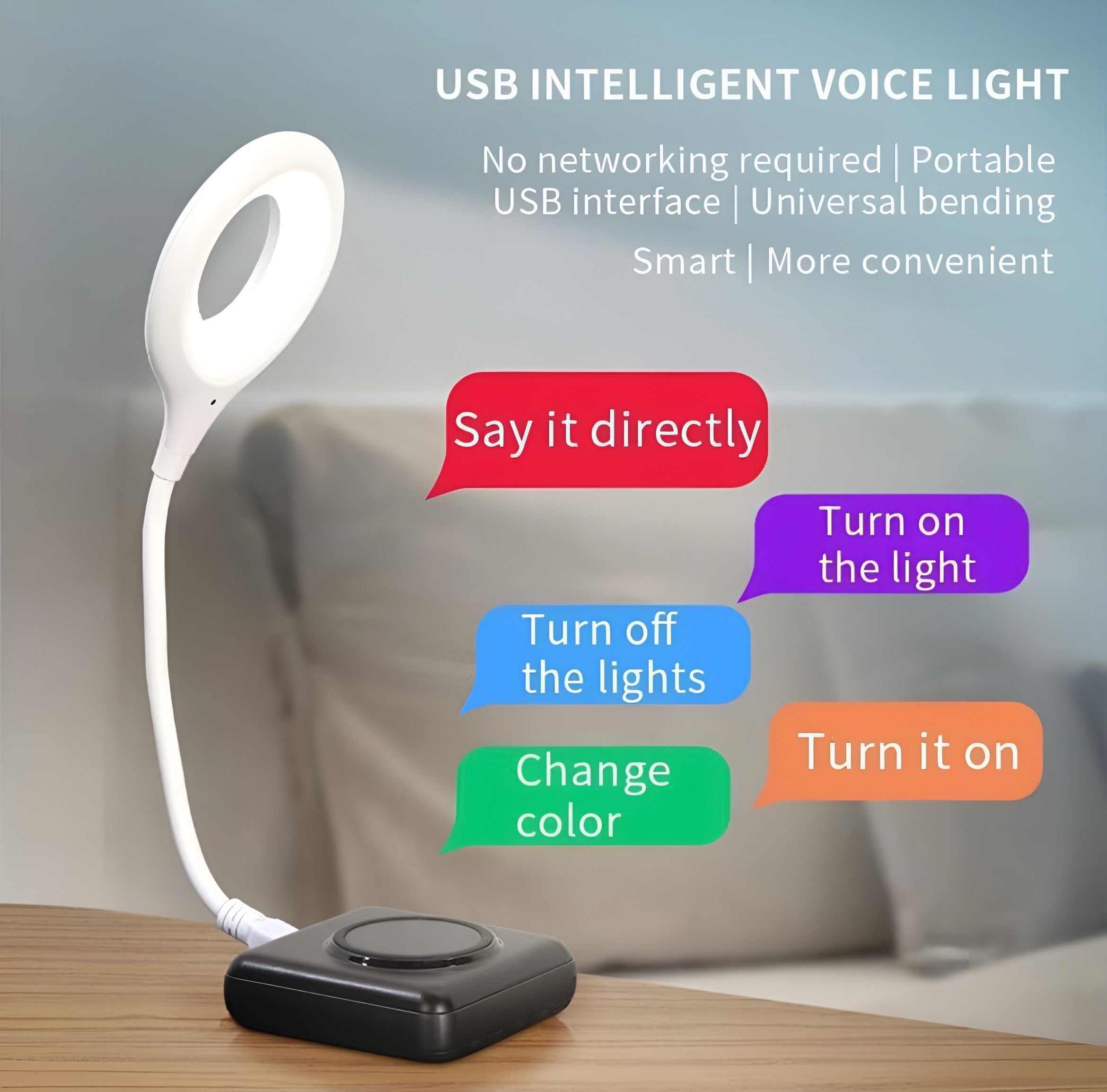 Zenlo™️ Smart Voice Control LED Lamp