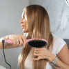 Zenlo™️ Electric Fast Heat Hair Brush Straightener (3 Months Warranty)