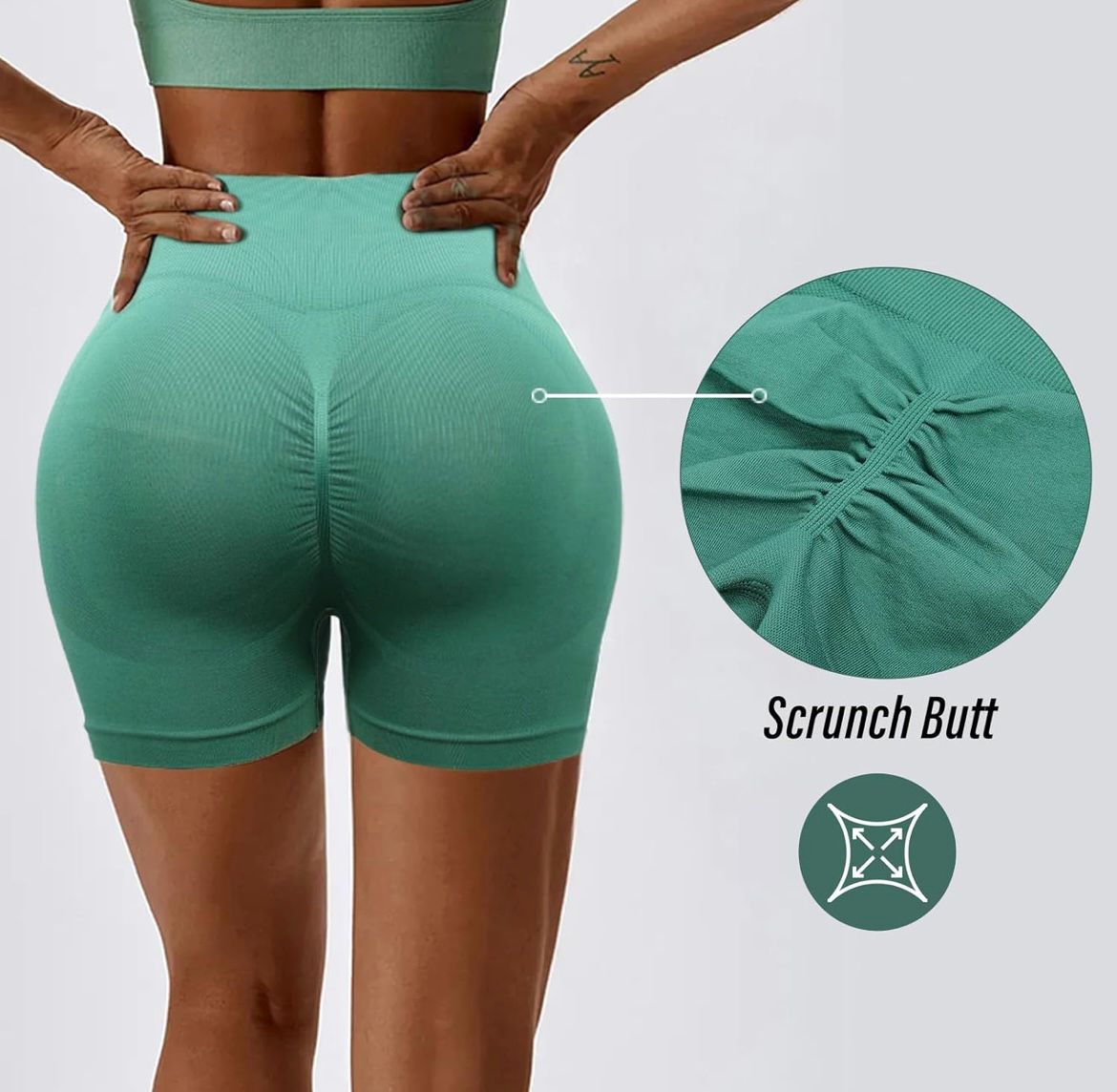 Zenlo™ SculptLift High-Stretch Butt & Hip Lifting Shorts (Free Size)